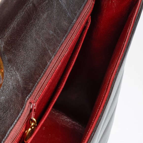 *SOLD* Chanel Vintage CC Horizontal Quilt Brown Jumbo Flap Bag - Picture 12 of 15